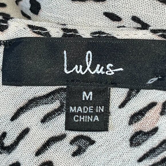 LULUS Leopard Print Maxi Slip Dress Spaghetti Straps- Pockets- V-Necks - M - Picture 12 of 14